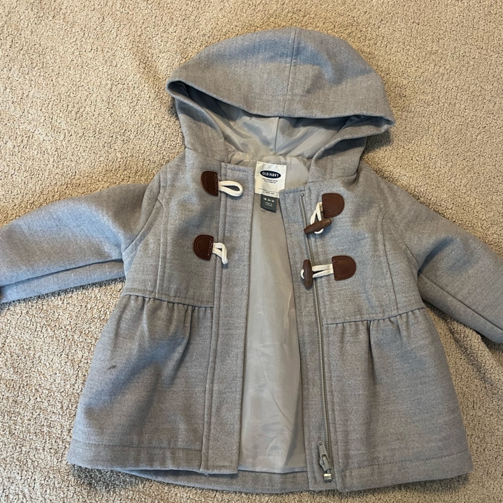 Toddler Girl Peacoat
